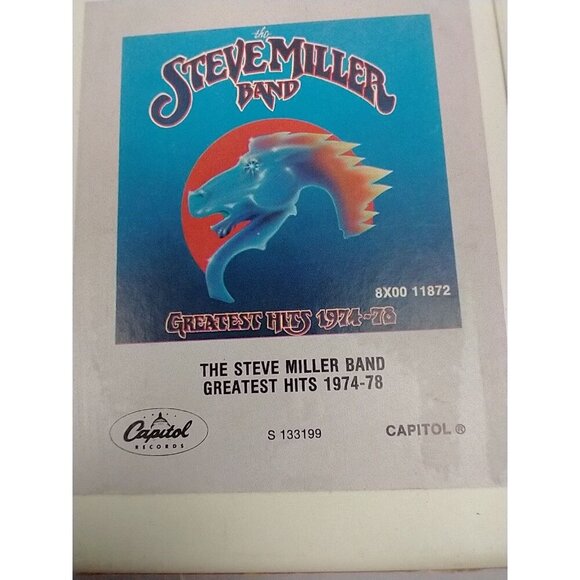 STEVE MILLER BAND / GREATEST HITS 1974-78 / 8-TRACK TAPE / CAPITOL 133199 - Picture 2 of 6